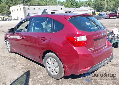 2015 Subaru Impreza 2.0I from USA, damaged, VIN JF1GPAA64FG271443